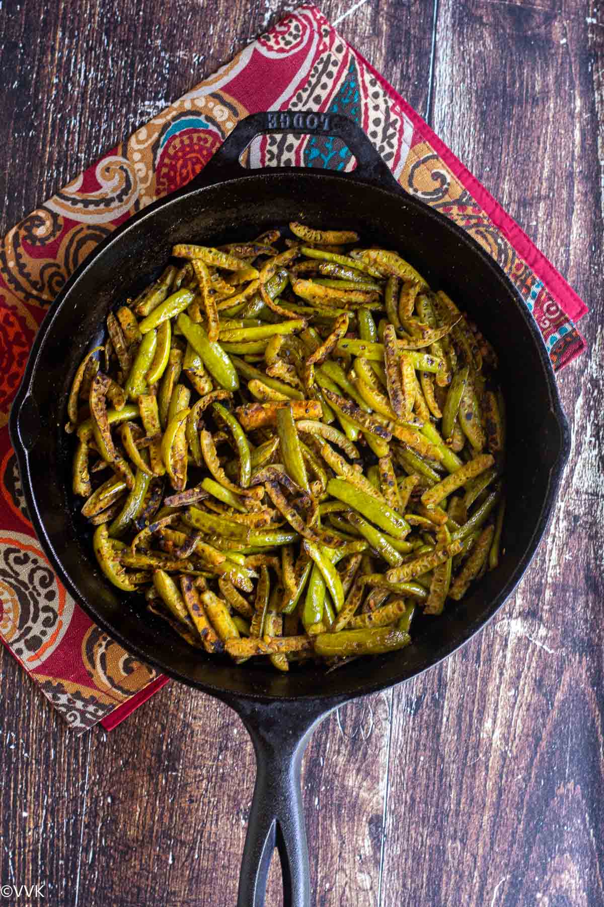 Vegetable Fry & Poriyal