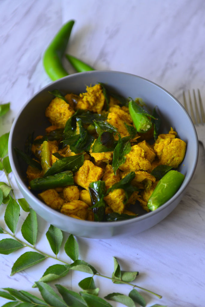 Curry Leaves Chicken Fry