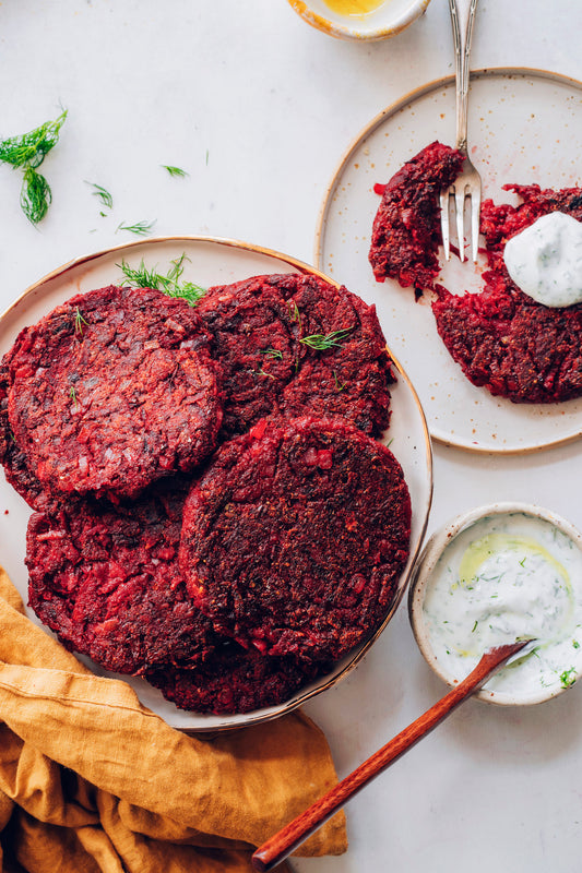 Beetroot Fritters