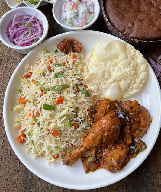 Fried Rice Chicken Vepudu