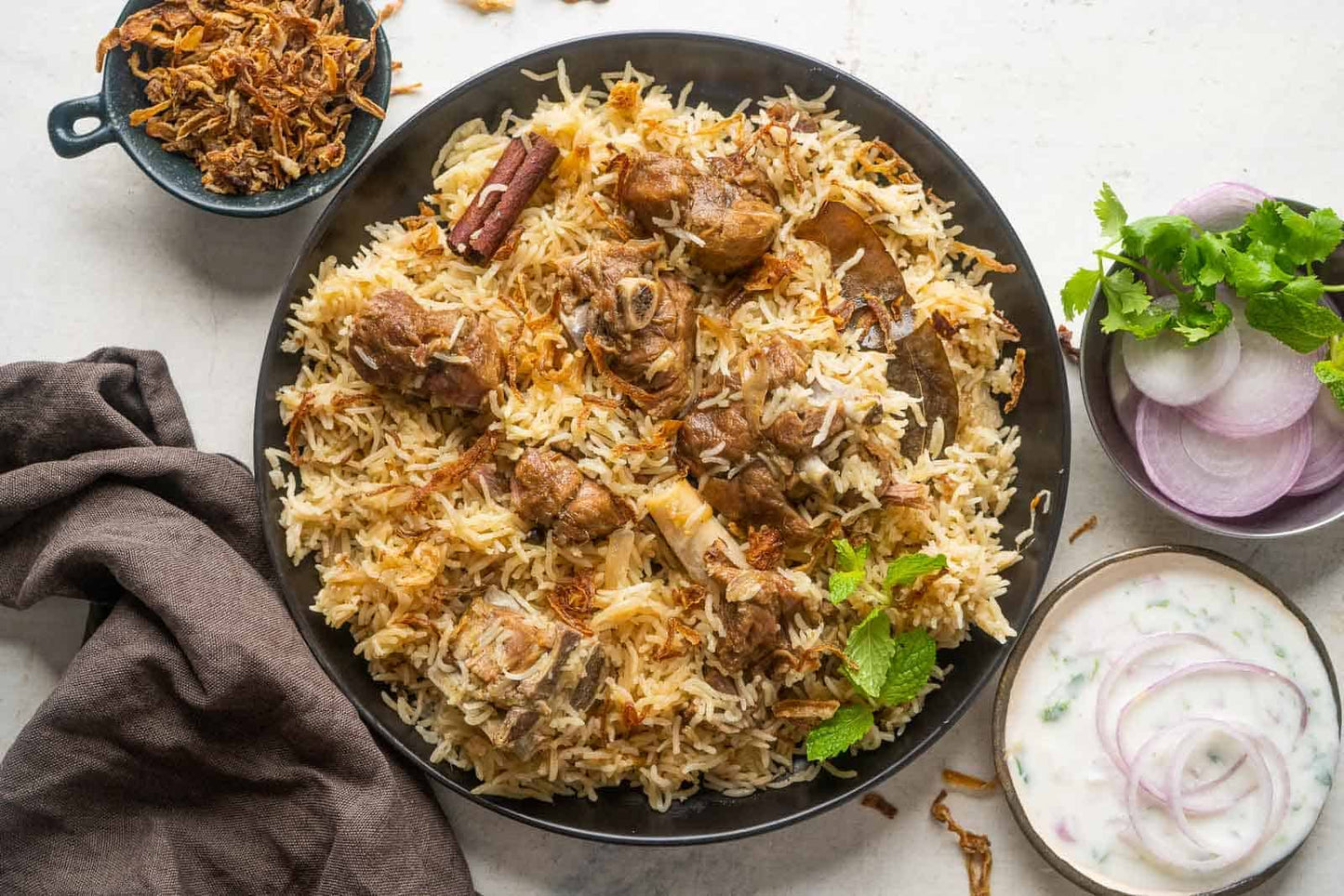 Kashmiri Mutton Pulavo